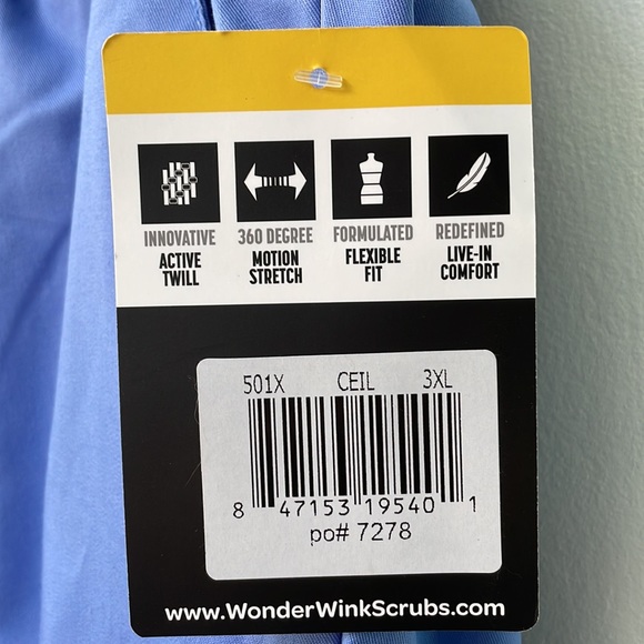 Scrub pants Wonder Wink blue #501 - Picture 3 of 6